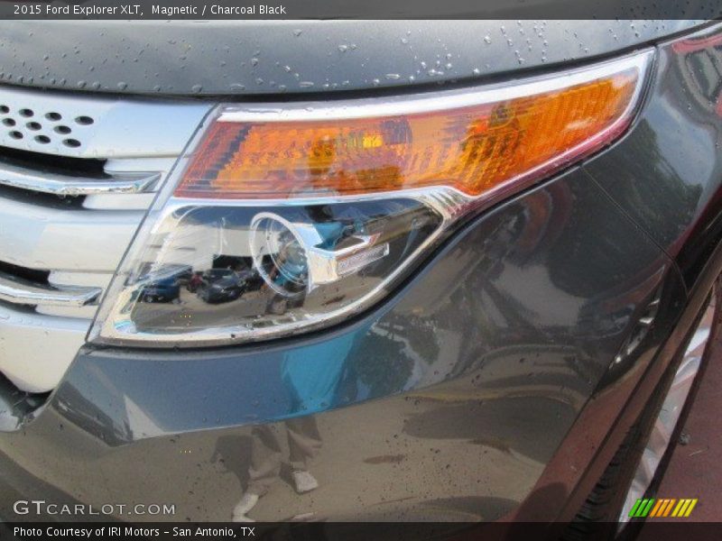 Magnetic / Charcoal Black 2015 Ford Explorer XLT