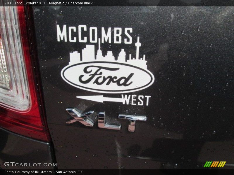 Magnetic / Charcoal Black 2015 Ford Explorer XLT