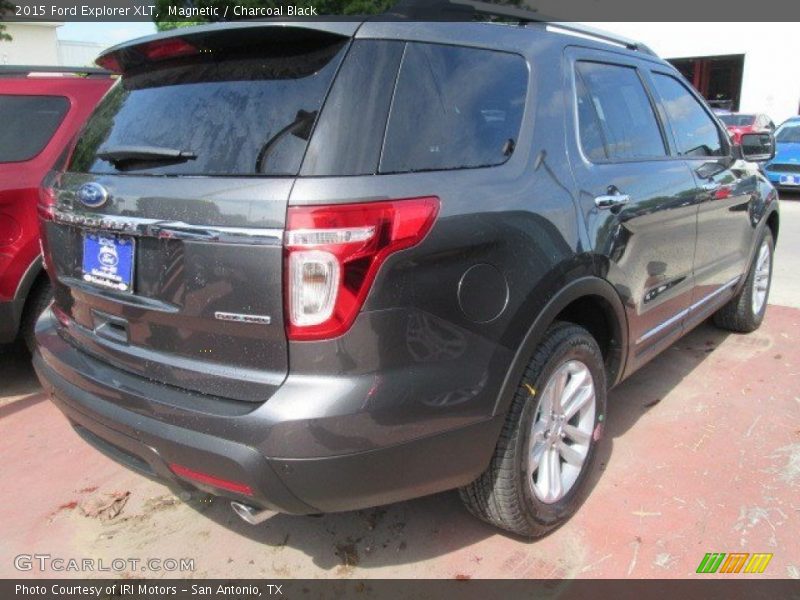 Magnetic / Charcoal Black 2015 Ford Explorer XLT