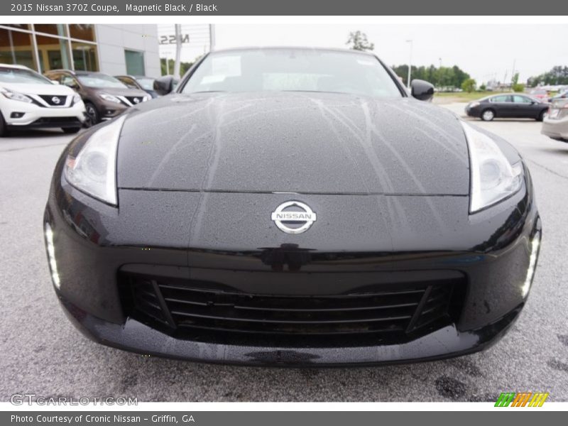 Magnetic Black / Black 2015 Nissan 370Z Coupe