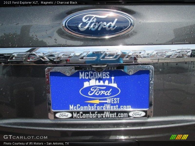 Magnetic / Charcoal Black 2015 Ford Explorer XLT