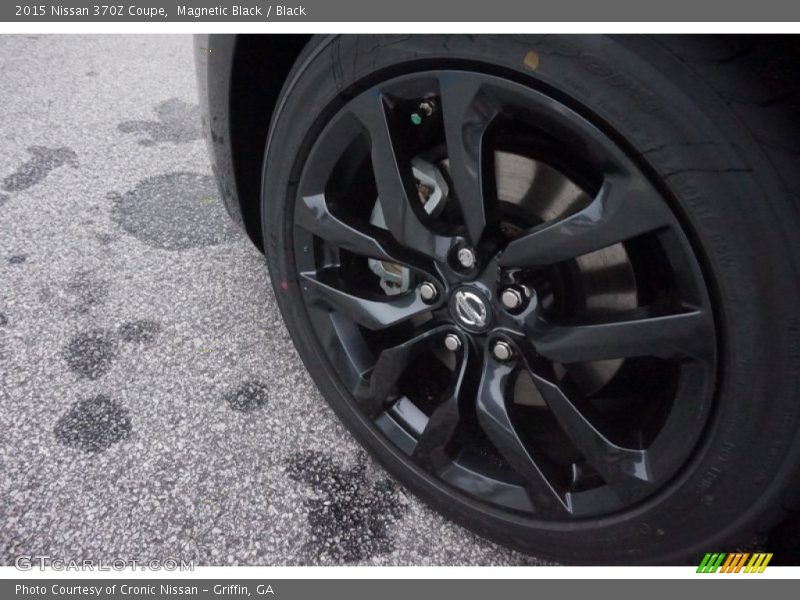 Magnetic Black / Black 2015 Nissan 370Z Coupe