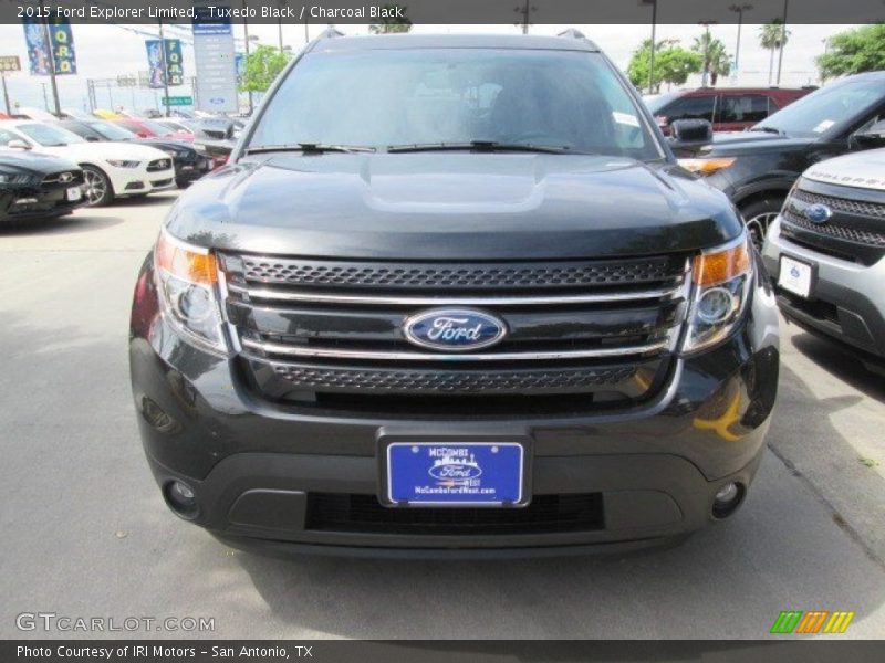 Tuxedo Black / Charcoal Black 2015 Ford Explorer Limited