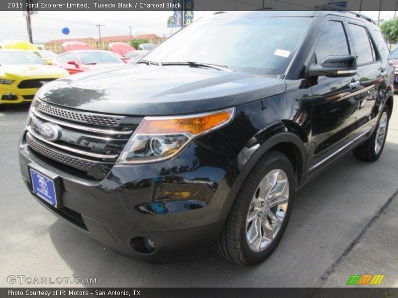 Tuxedo Black / Charcoal Black 2015 Ford Explorer Limited