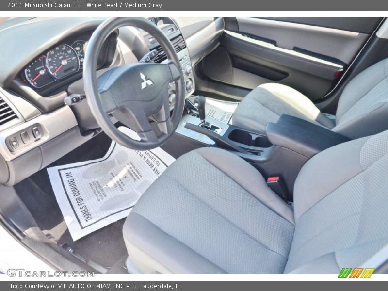  2011 Galant FE Medium Gray Interior