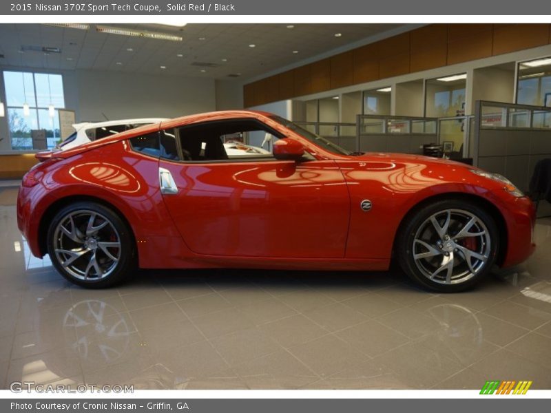  2015 370Z Sport Tech Coupe Solid Red