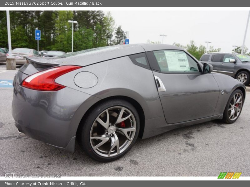 Gun Metallic / Black 2015 Nissan 370Z Sport Coupe