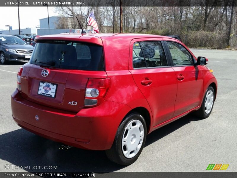 Barcelona Red Metallic / Black 2014 Scion xD