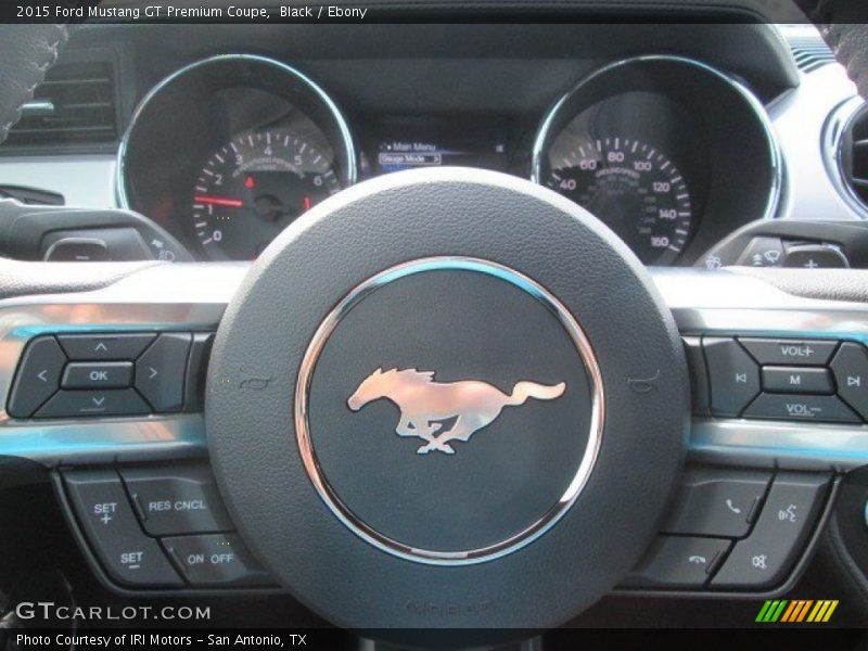 Black / Ebony 2015 Ford Mustang GT Premium Coupe