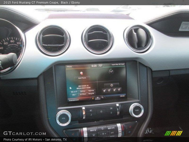 Black / Ebony 2015 Ford Mustang GT Premium Coupe