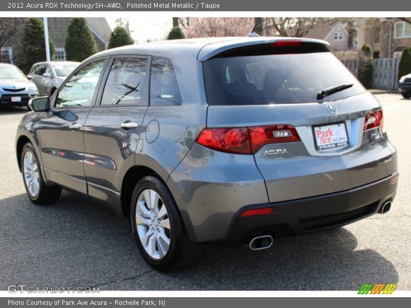 Polished Metal Metallic / Taupe 2012 Acura RDX Technology SH-AWD