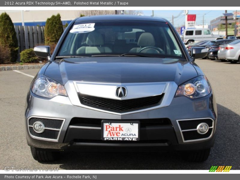 Polished Metal Metallic / Taupe 2012 Acura RDX Technology SH-AWD