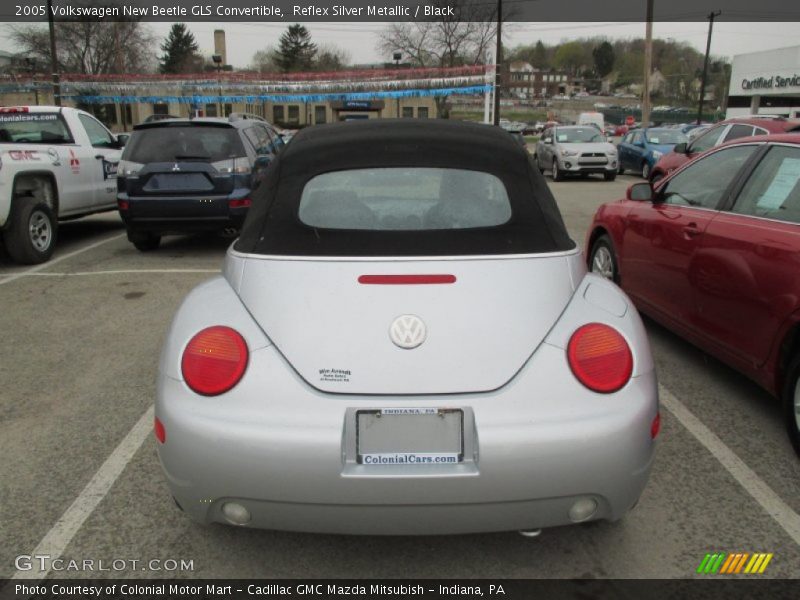 Reflex Silver Metallic / Black 2005 Volkswagen New Beetle GLS Convertible