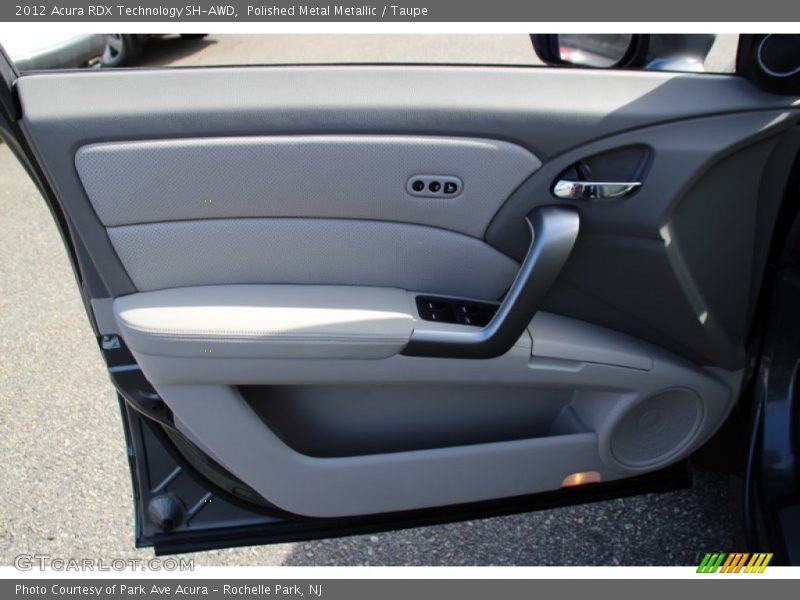 Polished Metal Metallic / Taupe 2012 Acura RDX Technology SH-AWD