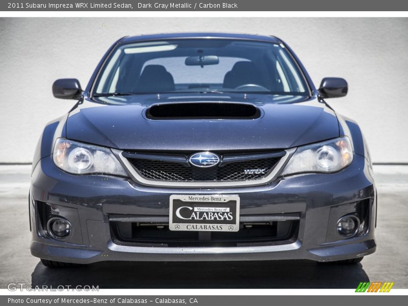 Dark Gray Metallic / Carbon Black 2011 Subaru Impreza WRX Limited Sedan