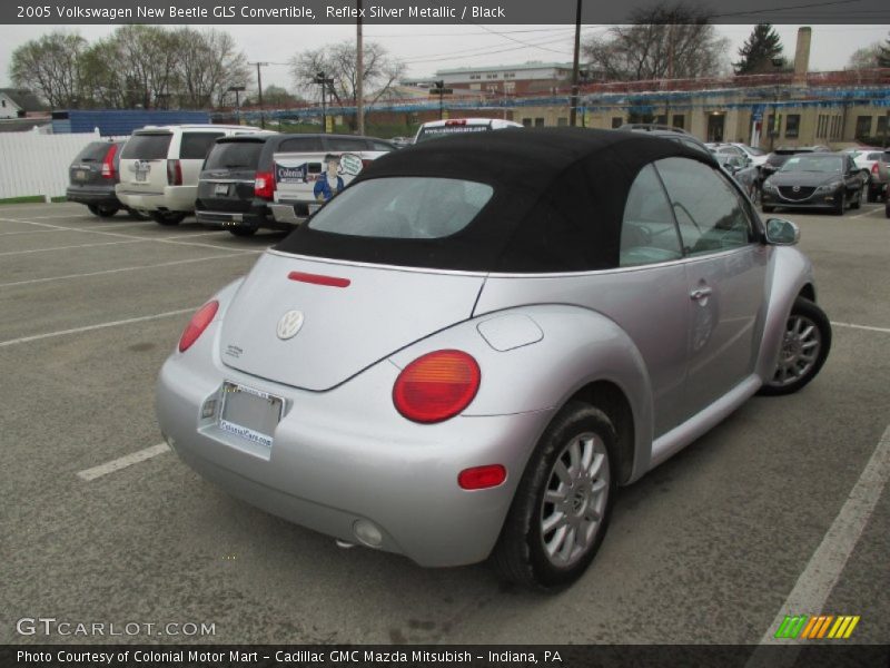 Reflex Silver Metallic / Black 2005 Volkswagen New Beetle GLS Convertible
