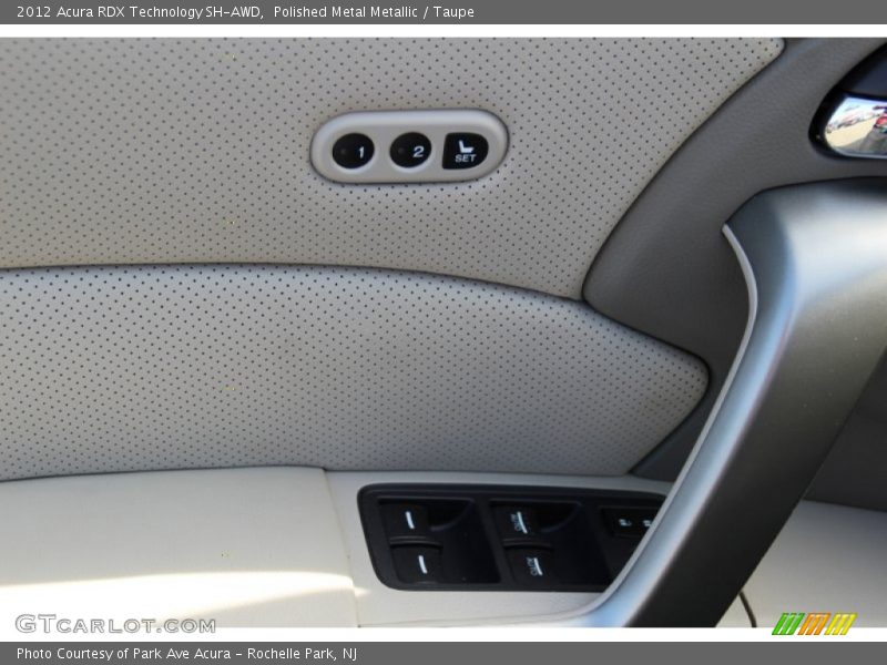 Polished Metal Metallic / Taupe 2012 Acura RDX Technology SH-AWD