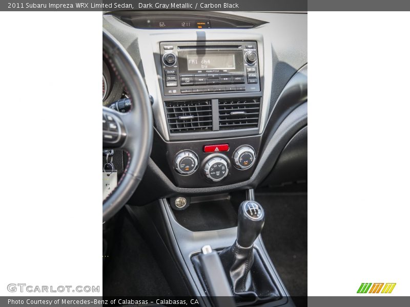  2011 Impreza WRX Limited Sedan 5 Speed Manual Shifter