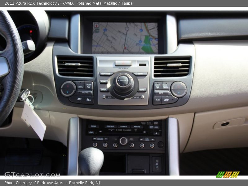 Polished Metal Metallic / Taupe 2012 Acura RDX Technology SH-AWD