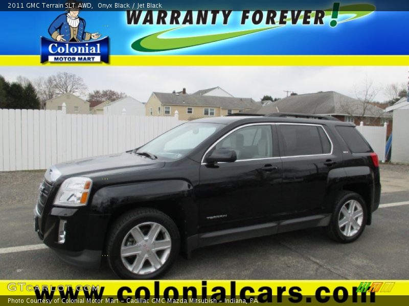 Onyx Black / Jet Black 2011 GMC Terrain SLT AWD