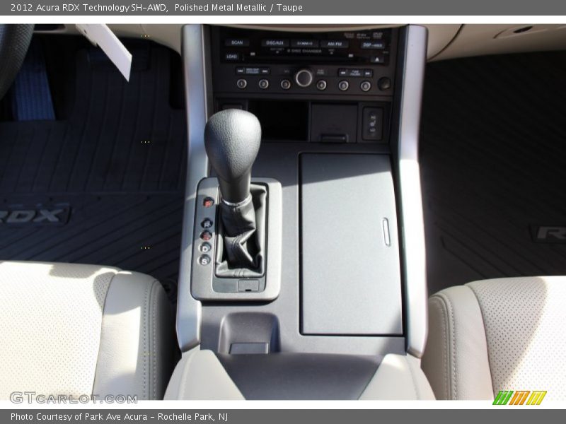 Polished Metal Metallic / Taupe 2012 Acura RDX Technology SH-AWD