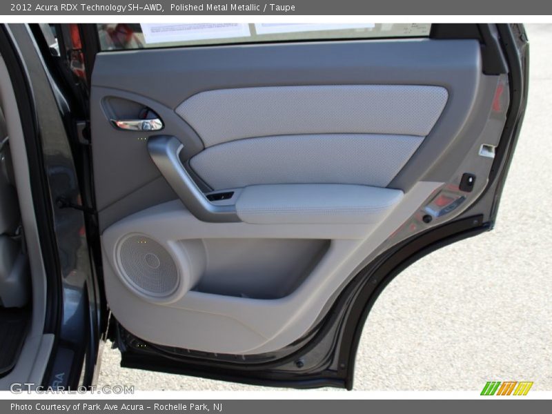 Polished Metal Metallic / Taupe 2012 Acura RDX Technology SH-AWD
