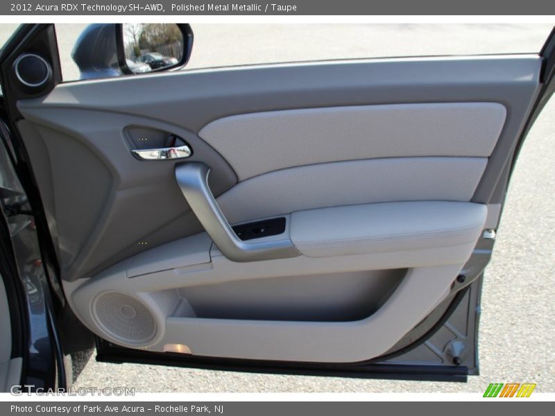 Polished Metal Metallic / Taupe 2012 Acura RDX Technology SH-AWD
