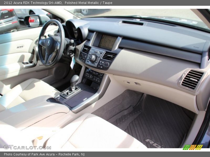 Polished Metal Metallic / Taupe 2012 Acura RDX Technology SH-AWD