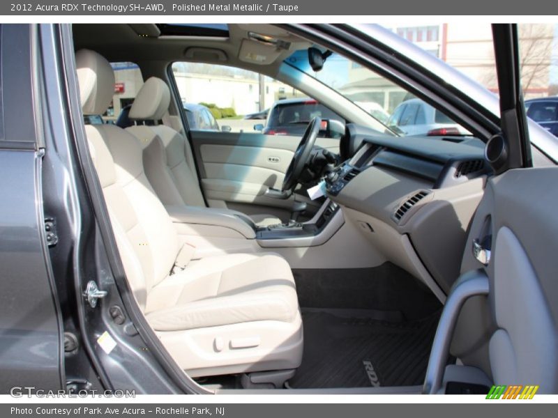 Polished Metal Metallic / Taupe 2012 Acura RDX Technology SH-AWD