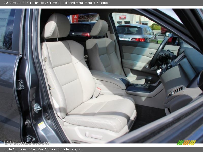 Polished Metal Metallic / Taupe 2012 Acura RDX Technology SH-AWD