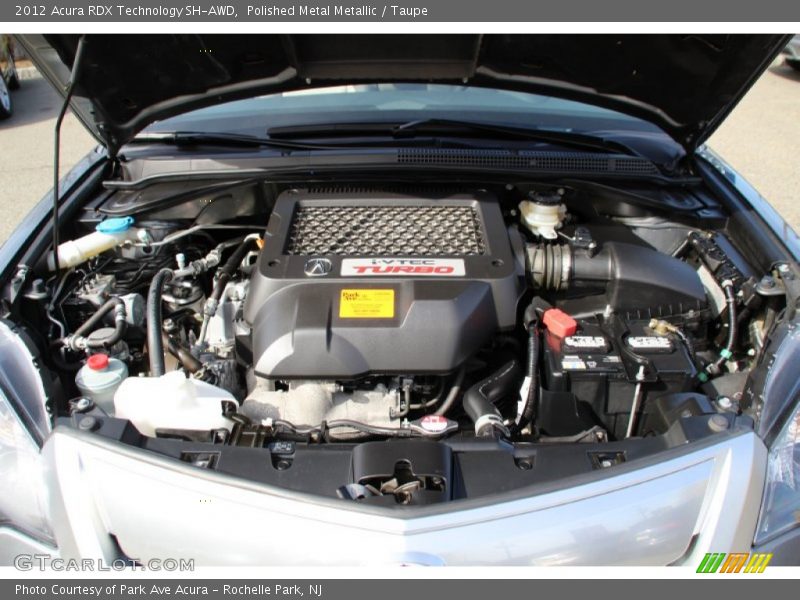 Polished Metal Metallic / Taupe 2012 Acura RDX Technology SH-AWD