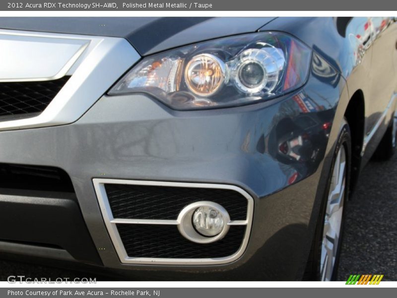 Polished Metal Metallic / Taupe 2012 Acura RDX Technology SH-AWD