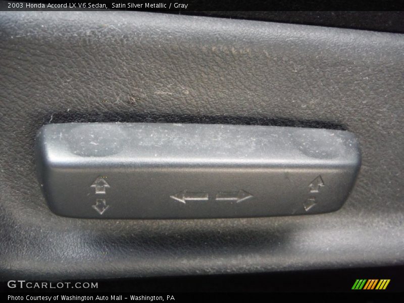 Satin Silver Metallic / Gray 2003 Honda Accord LX V6 Sedan