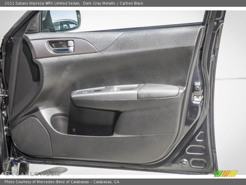 Door Panel of 2011 Impreza WRX Limited Sedan