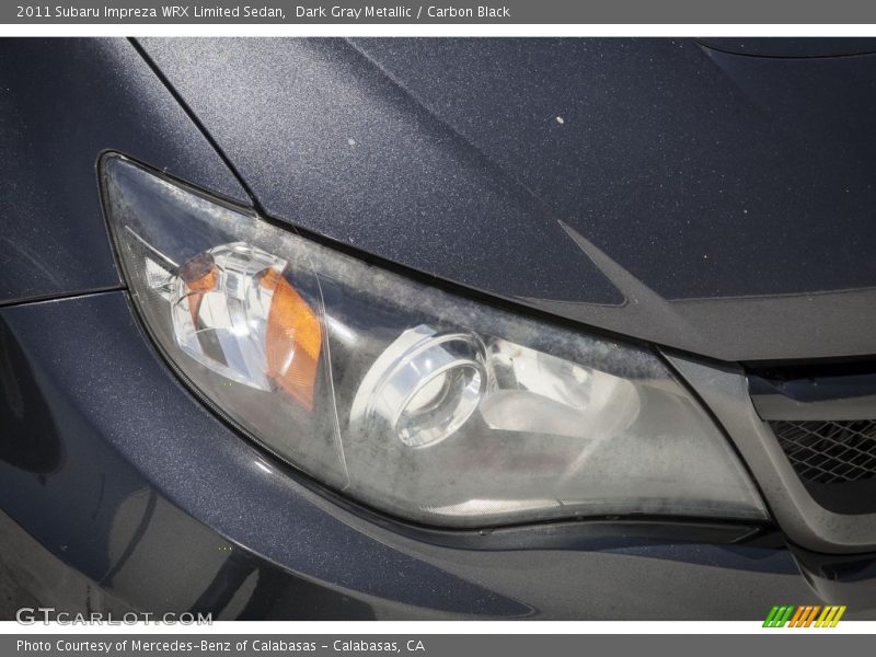 Dark Gray Metallic / Carbon Black 2011 Subaru Impreza WRX Limited Sedan