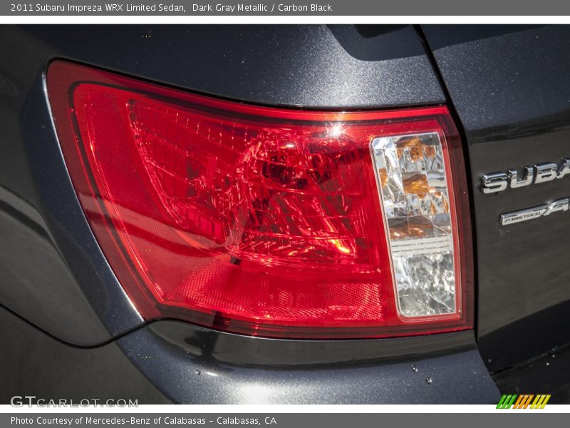 Dark Gray Metallic / Carbon Black 2011 Subaru Impreza WRX Limited Sedan