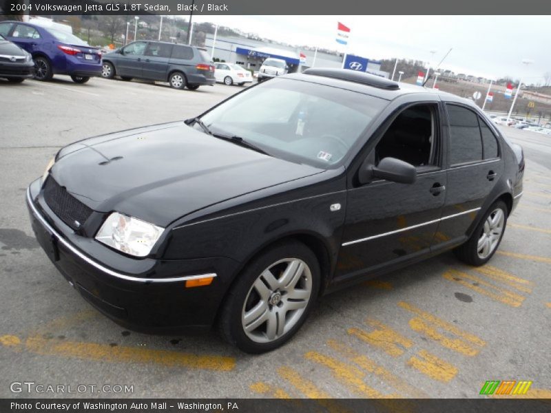 Black / Black 2004 Volkswagen Jetta GLS 1.8T Sedan