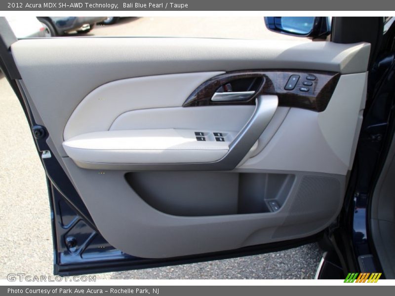 Bali Blue Pearl / Taupe 2012 Acura MDX SH-AWD Technology