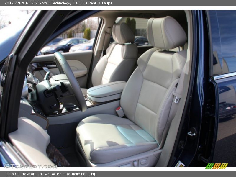 Bali Blue Pearl / Taupe 2012 Acura MDX SH-AWD Technology