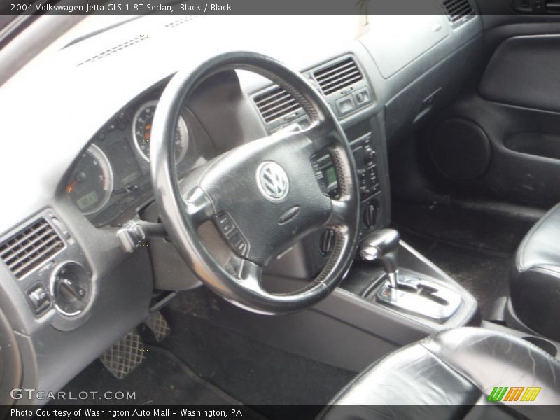 Black / Black 2004 Volkswagen Jetta GLS 1.8T Sedan
