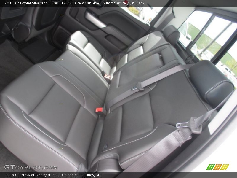 Summit White / Jet Black 2015 Chevrolet Silverado 1500 LTZ Z71 Crew Cab 4x4