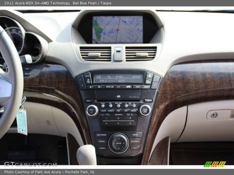 Bali Blue Pearl / Taupe 2012 Acura MDX SH-AWD Technology