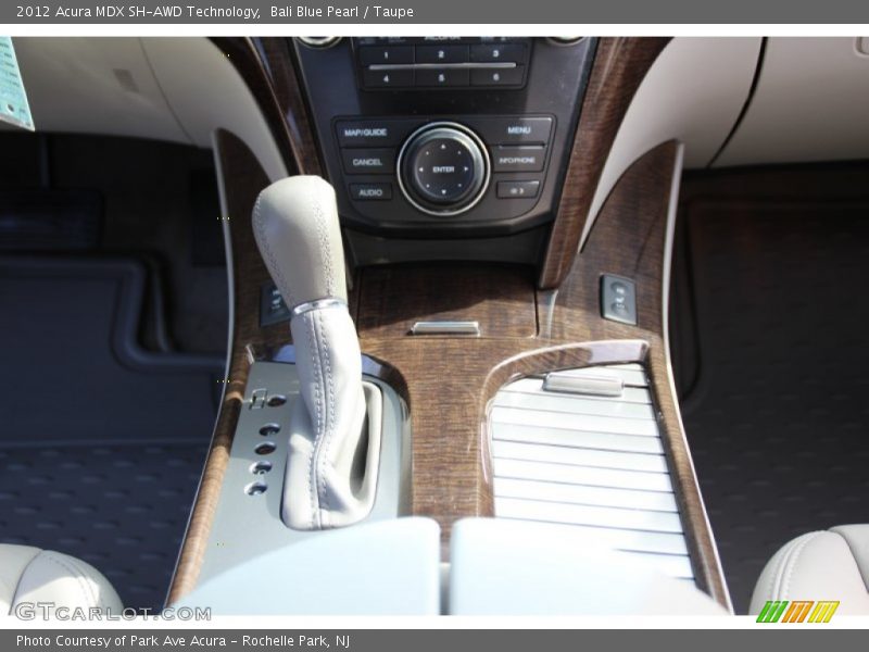 Bali Blue Pearl / Taupe 2012 Acura MDX SH-AWD Technology
