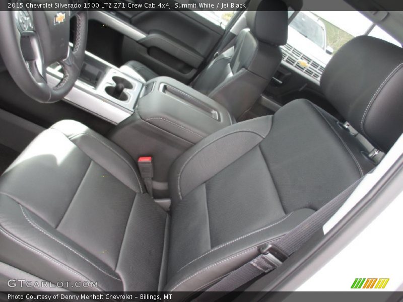 Summit White / Jet Black 2015 Chevrolet Silverado 1500 LTZ Z71 Crew Cab 4x4