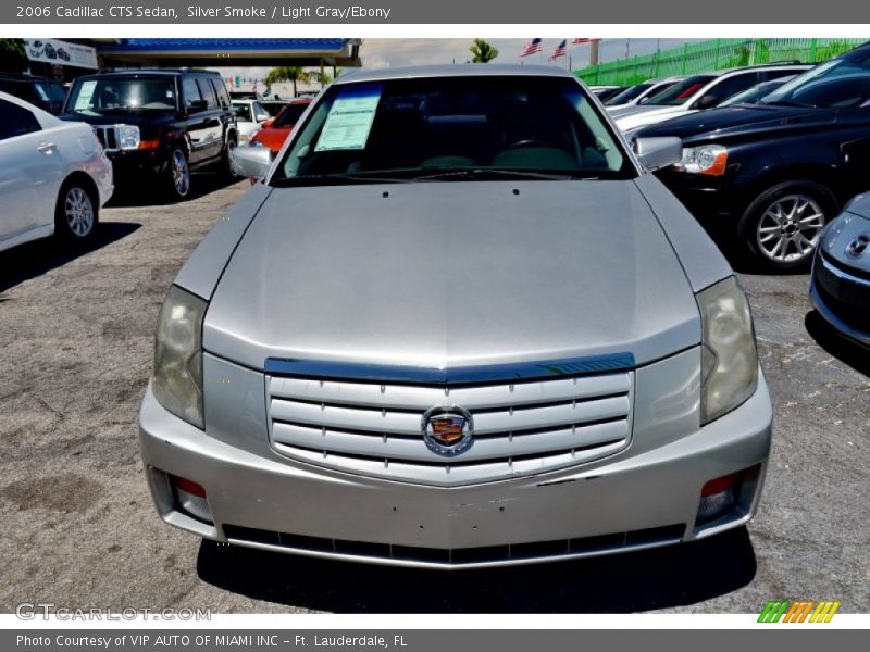 Silver Smoke / Light Gray/Ebony 2006 Cadillac CTS Sedan