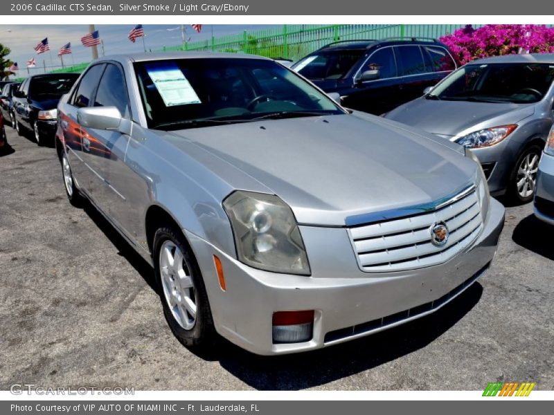 Silver Smoke / Light Gray/Ebony 2006 Cadillac CTS Sedan