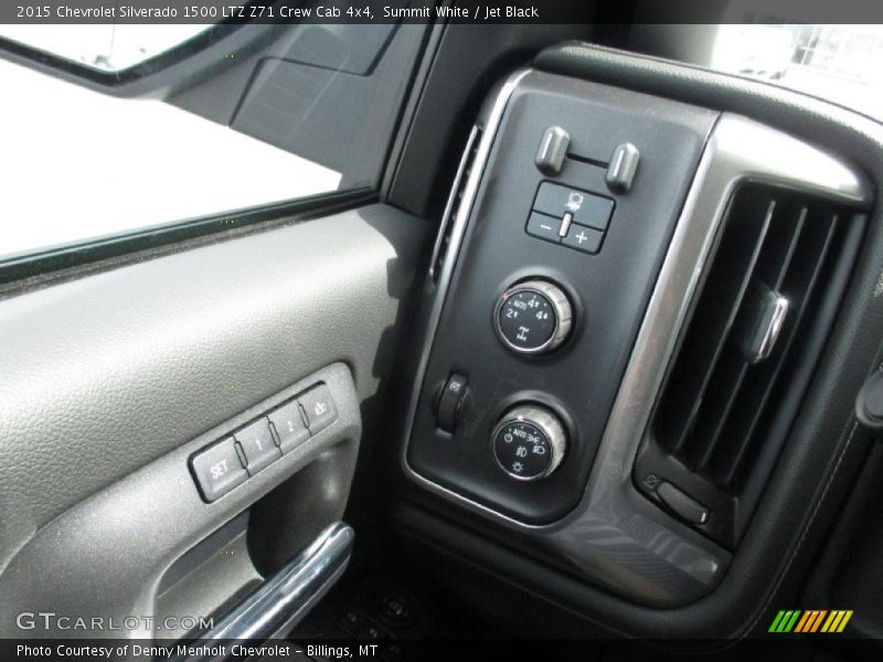 Controls of 2015 Silverado 1500 LTZ Z71 Crew Cab 4x4