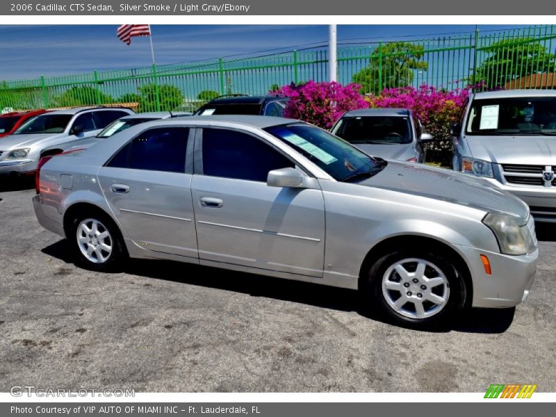 Silver Smoke / Light Gray/Ebony 2006 Cadillac CTS Sedan
