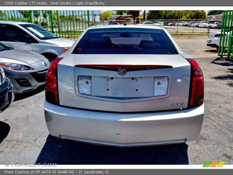 Silver Smoke / Light Gray/Ebony 2006 Cadillac CTS Sedan