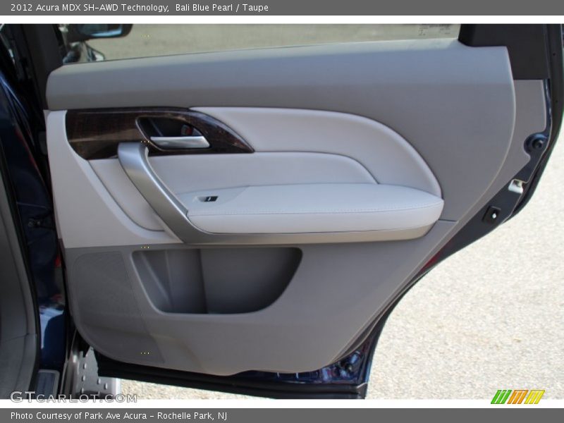 Bali Blue Pearl / Taupe 2012 Acura MDX SH-AWD Technology